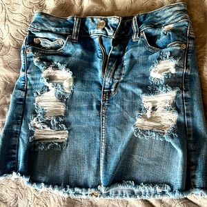 American eagle mini Jean skirt